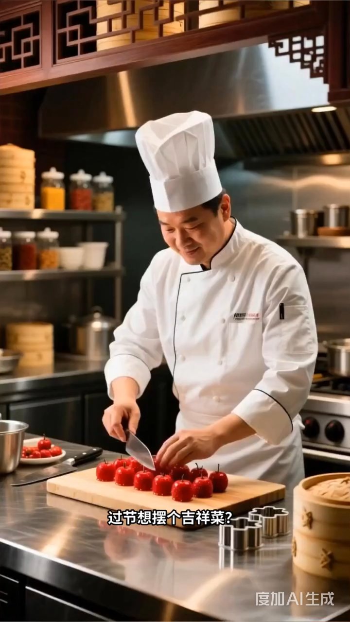 山楂锦鲤鱼摆盘教程，酸甜开胃又讨喜