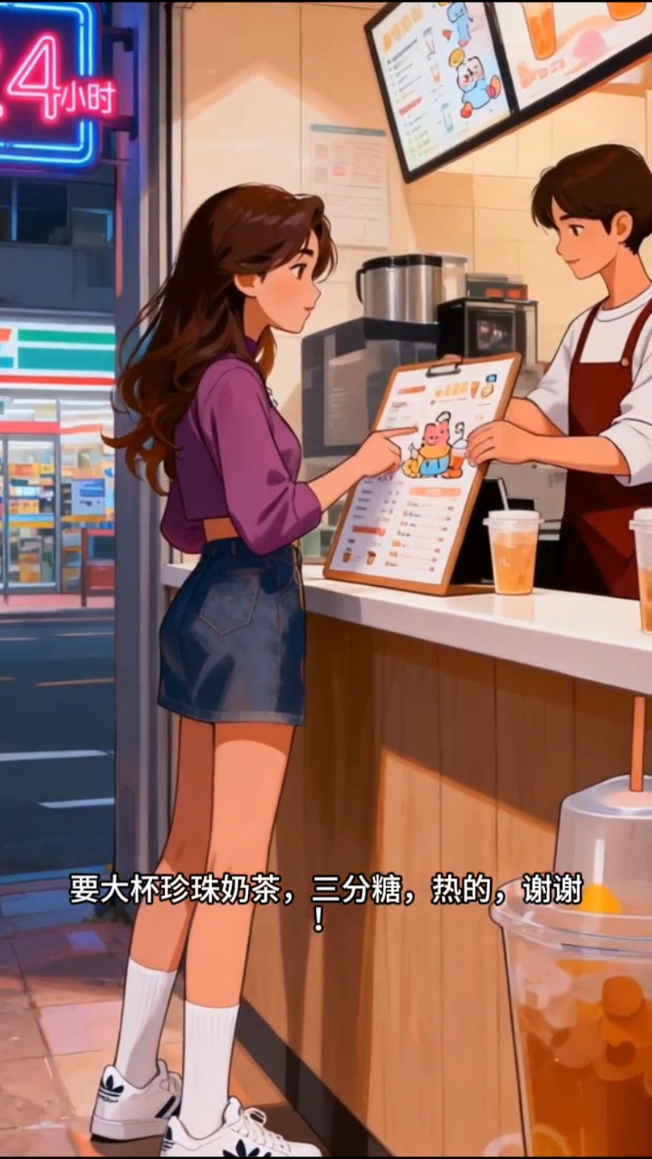 带你走进漫画里,治愈系漫面,漫画女