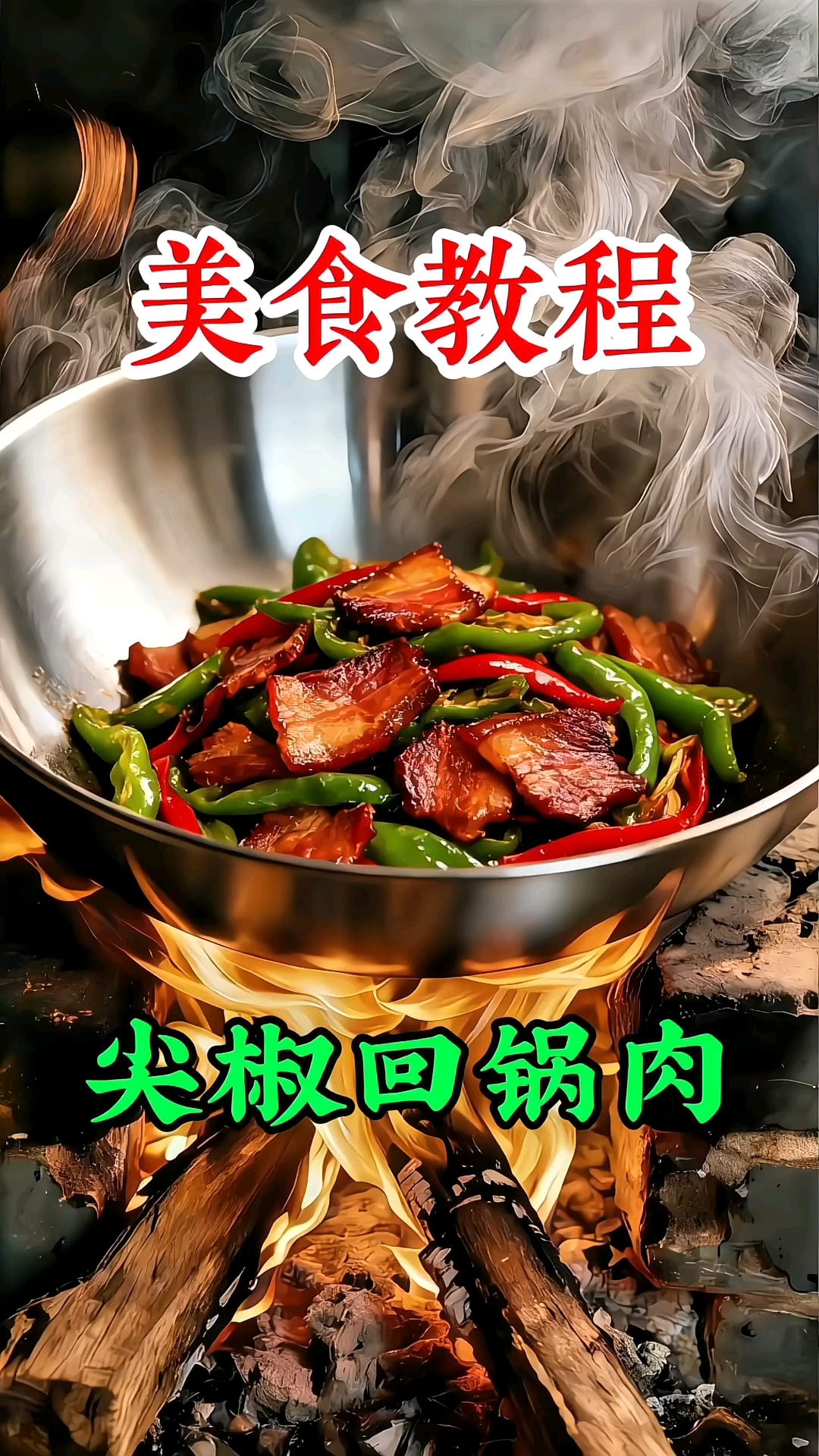 一口入魂的尖椒回锅肉!焦香不腻,米饭杀手就是它