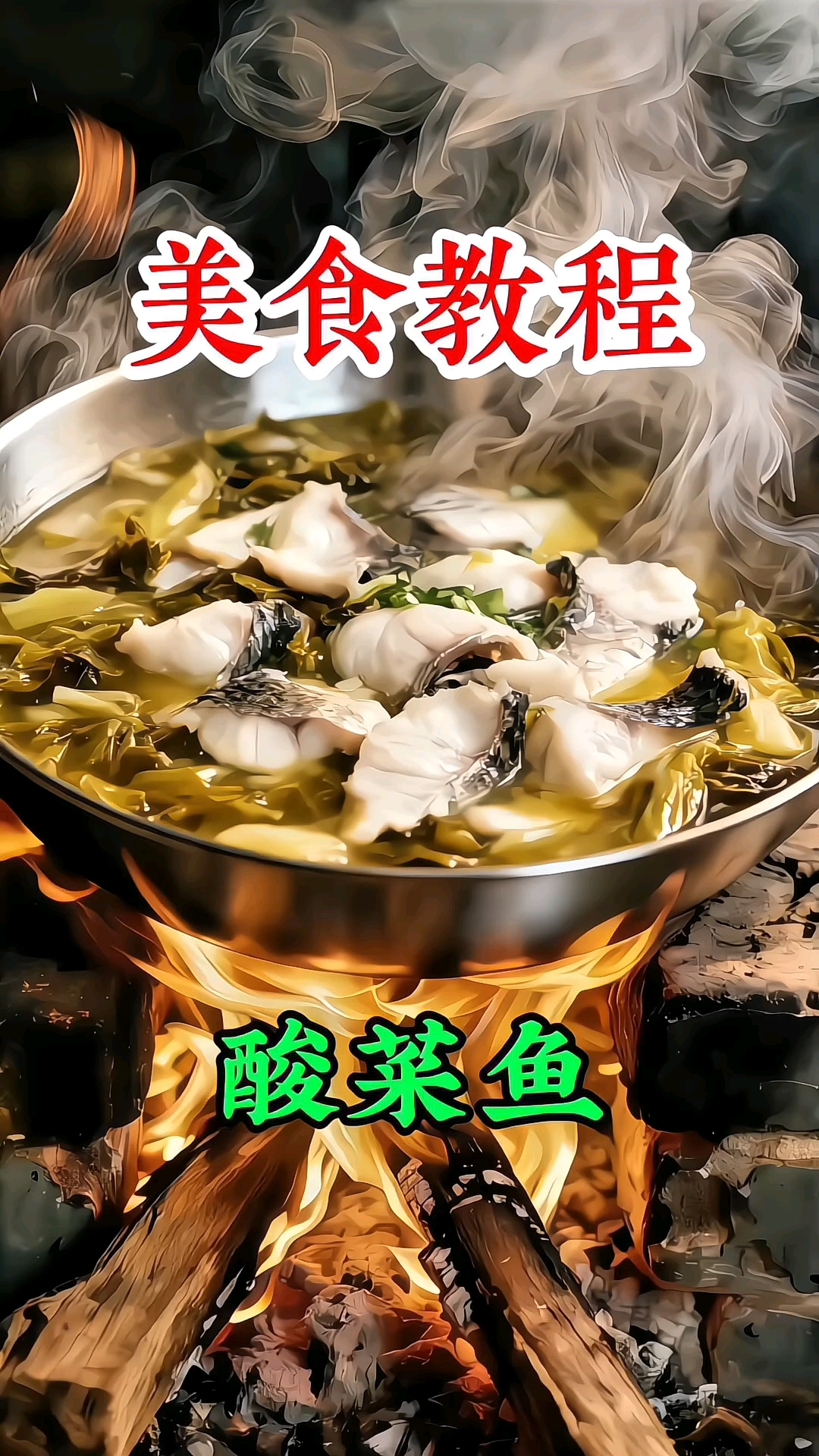 手残党必看!零技巧做正宗川味酸菜鱼,鲜到舔盘