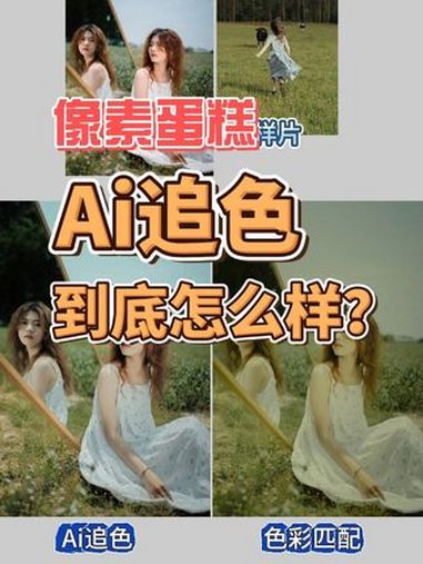 调色这个大活终于可以省下了!迎面向我们走来的是 像素蛋糕AI追色 功能分享。像素蛋糕 像素