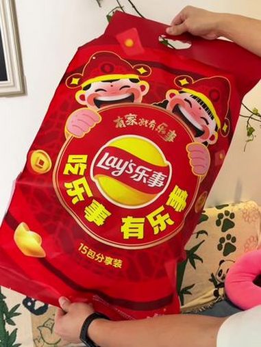 乐事新年大礼包 乐事薯片 乐事零食大礼包 囤好货过大年 新年礼物
