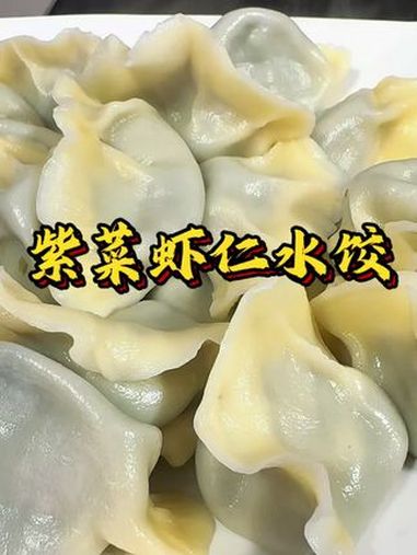 勇哥教你做紫菜虾仁水饺 今日美食分享 好吃不如饺子 抖音美食推荐官 真材实料才能做出好味道