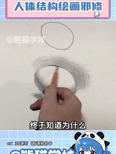 终于知道为什么达芬奇天天画鸡蛋了 人体结构 速写 邪修 美术生