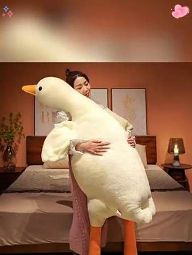 大白鹅 抱枕 玩偶 公仔 礼物
