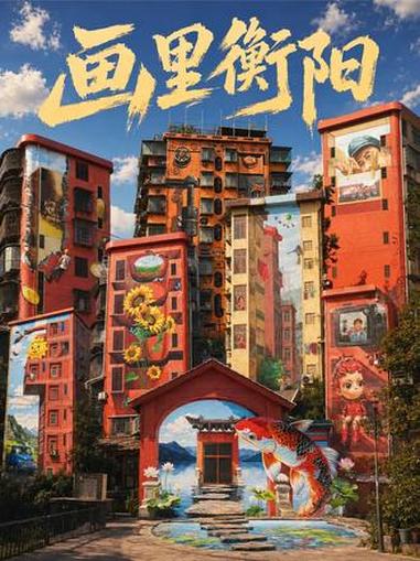周末不忙，来趟衡阳！我们在衡阳，用了半年时间画了一整条街！#青杉韵 #墙绘 #街区改造 #