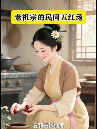 老祖宗的民间五红汤 养生就是养健康 涨知识 养生之道 情感共鸣 老祖宗的智慧