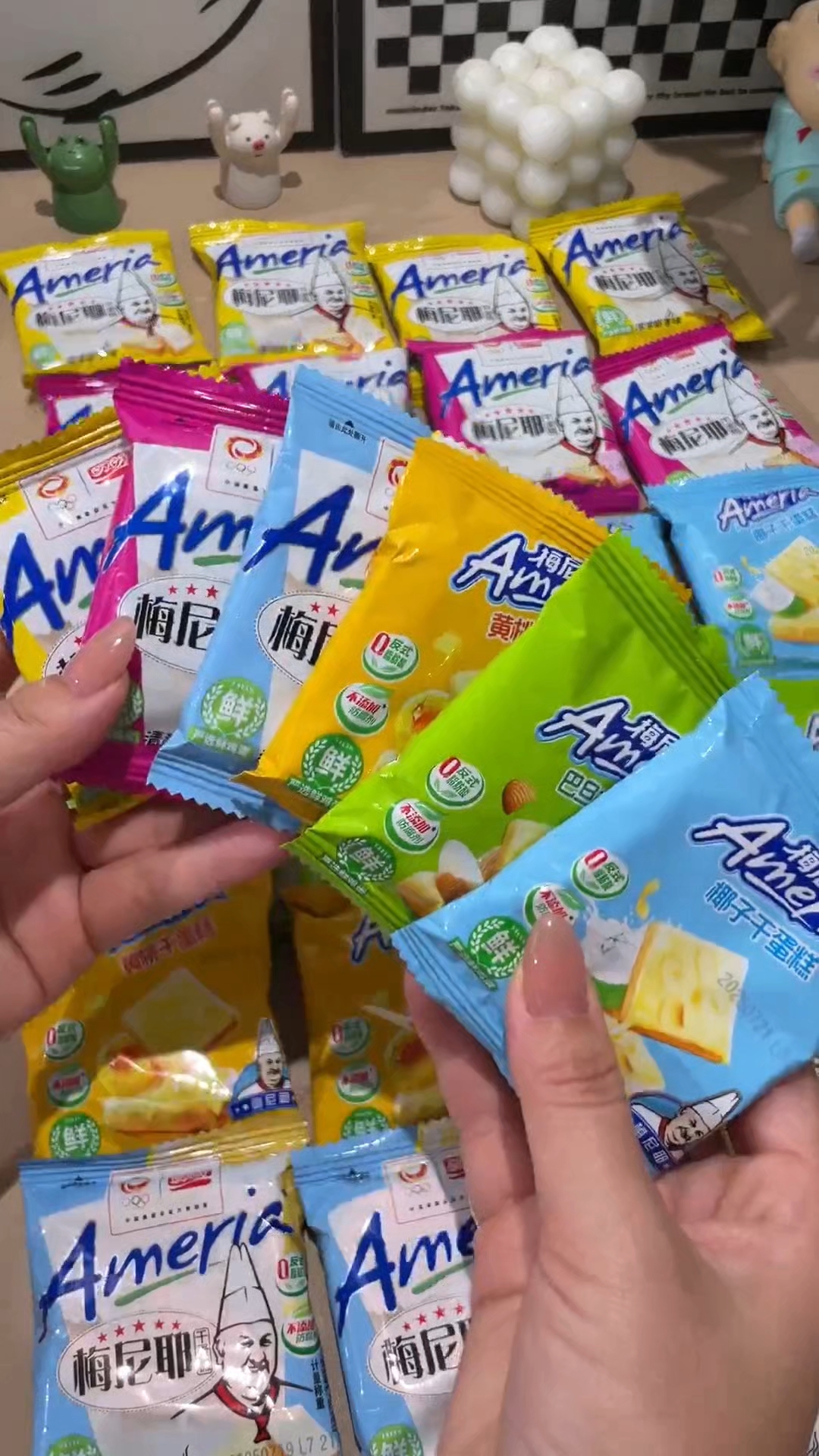 盼盼梅尼耶干蛋糕散装,多口味,早餐下午茶佳选,美味解馋糕点。