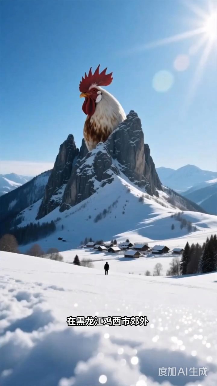 鸡冠山传说：姐姐化身山峰，守护弟弟的感人故事