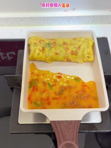 早餐必备的 玉子烧煎锅 解锁各种美味!麦饭石不粘也很好打理 玉子烧不粘锅