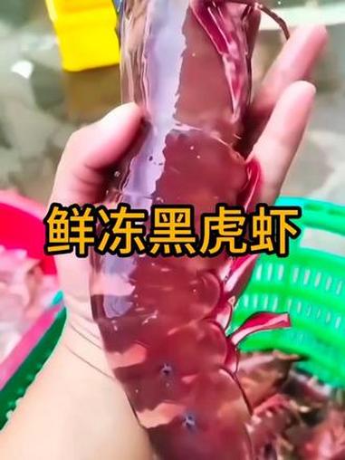 吃海鲜 黑虎虾 快来一起尝个鲜 好货推荐 海鲜大咖