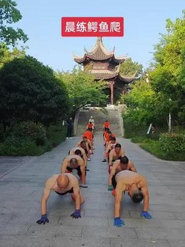鳄鱼爬 晨练鳄鱼爬原视频 户外健身 你的坚持终将美好