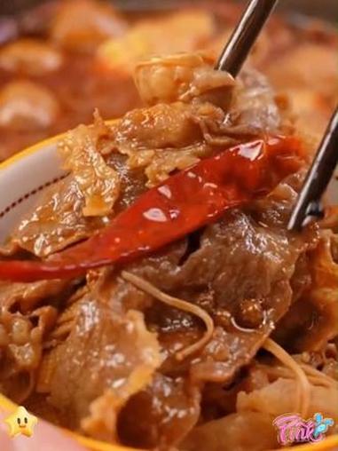 #涮肉 #食材 火锅烤肉涮煮 调理肥牛