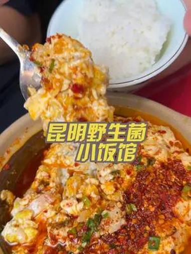 昆明专门吃野生菌的小饭馆 都是些老口味的菜
