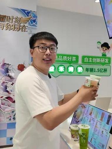 万达4楼益禾堂终于开门了,特别喜欢薄荷奶绿!一口清凉!仙女都在喝什么 夏日特饮 益禾堂 我