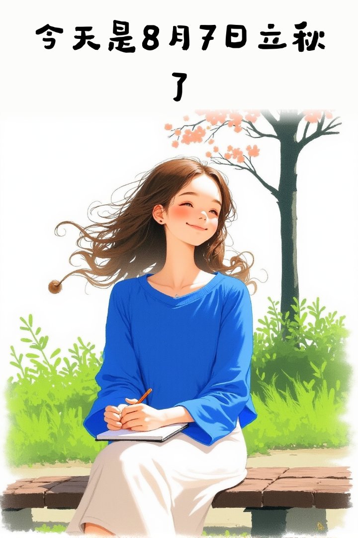今天是8月7日,秋天的第一杯奶茶,好想和你一起