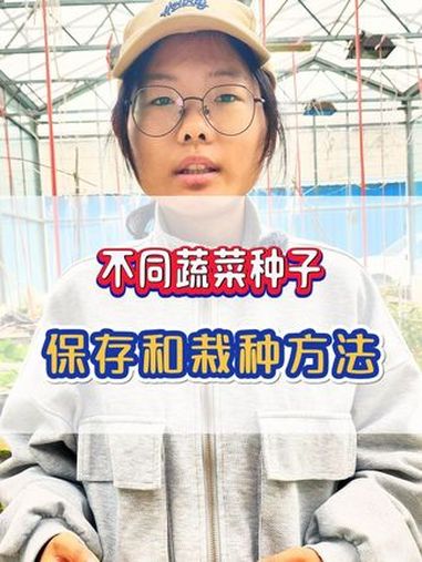 不同蔬菜种子保存和栽种方法 三农 种植小技巧 新农人计划 农业种植