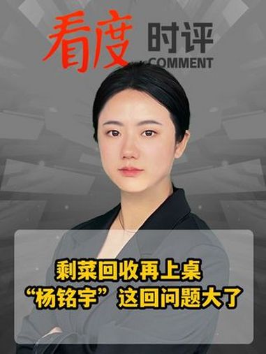 剩菜回收再上桌 “杨铭宇”这回问题大了 黄焖鸡 食品安全 杨铭宇黄焖鸡米饭 声量计划