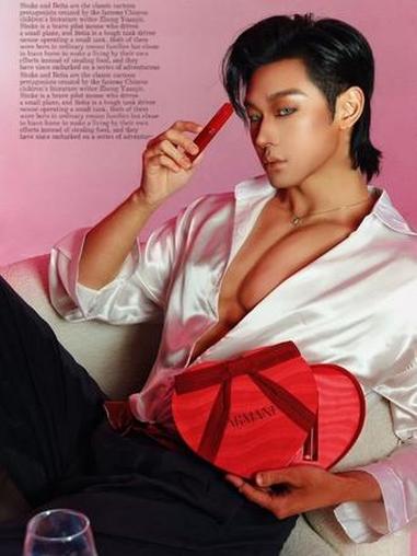 “不必等到第三天太阳下山前 我也会爱上你” #阿玛尼情人节爱心礼盒 #小美人鱼 #迪士尼