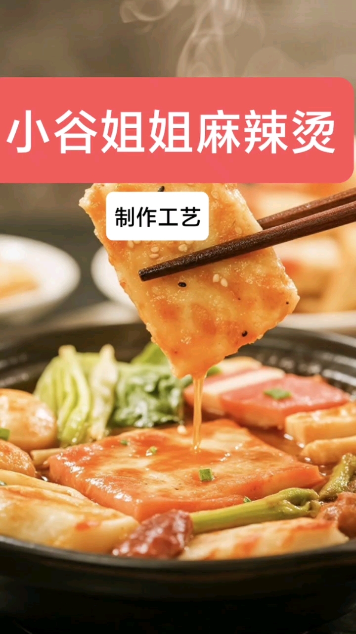 非遗守护者!小谷姐姐麻辣烫#餐饮配方#新东方学校#小谷姐姐麻