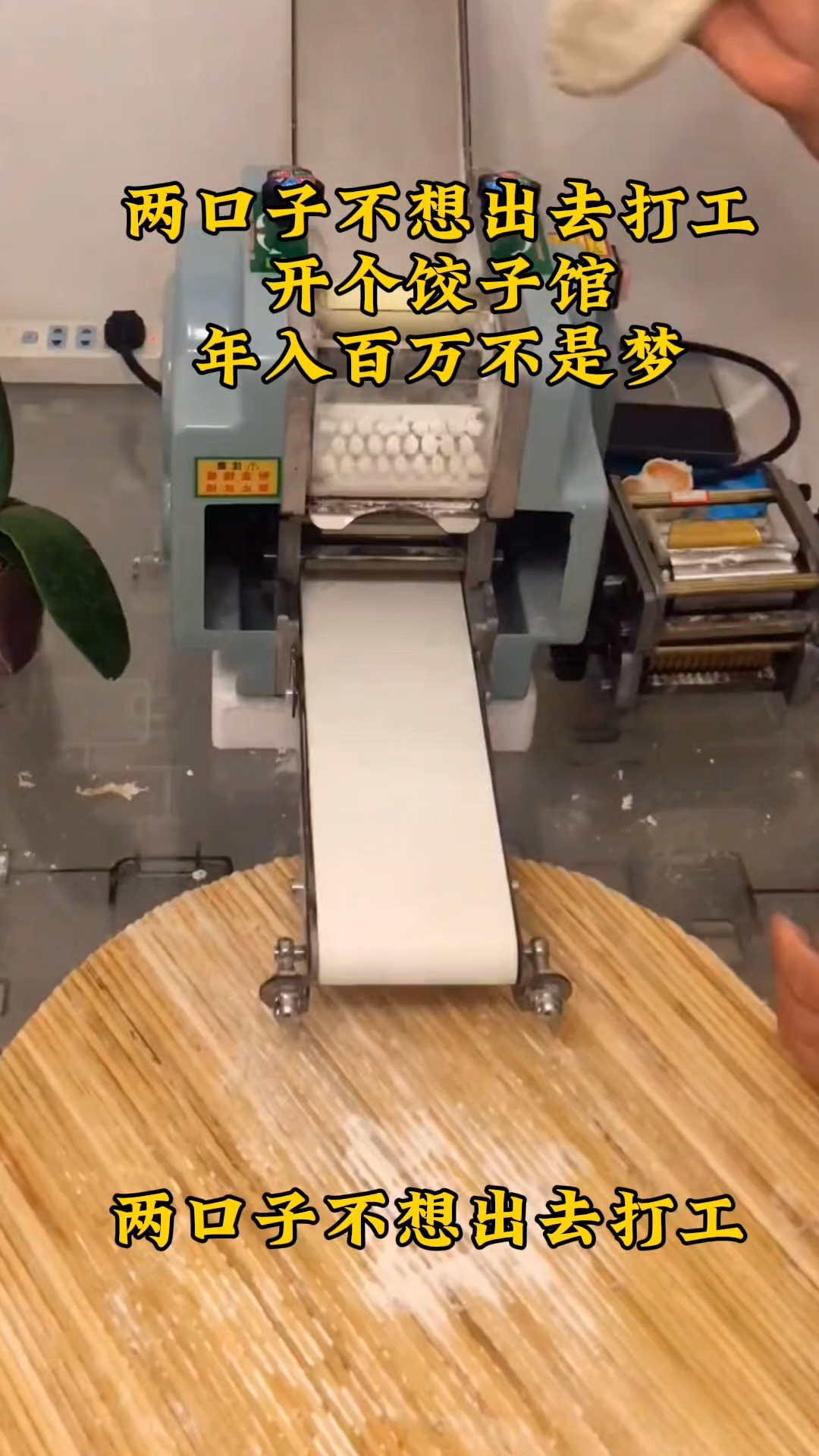 全自动饺子皮机可更换模具尺寸克重可以定制