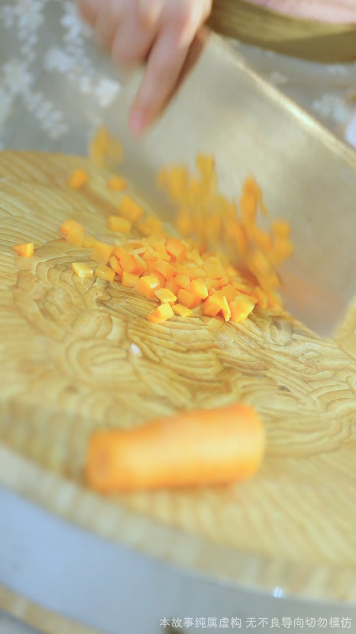 小小厨神与蛋炒饭的温情故事