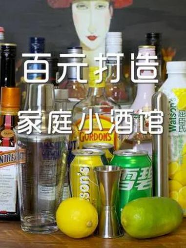 百元打造家庭小酒馆,轻松实现喝酒自由 仅需百元,就能在家打造出属于自己的小酒馆。也可以先选