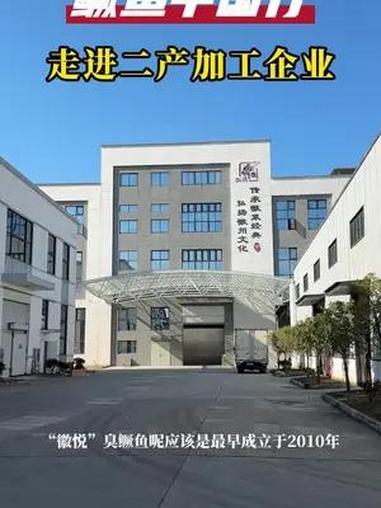 “徽悦”是一家专注于徽州臭鳜鱼制作的企业,将传承臭鳜鱼的这种制作技艺和徽州文化底蕴相结合,