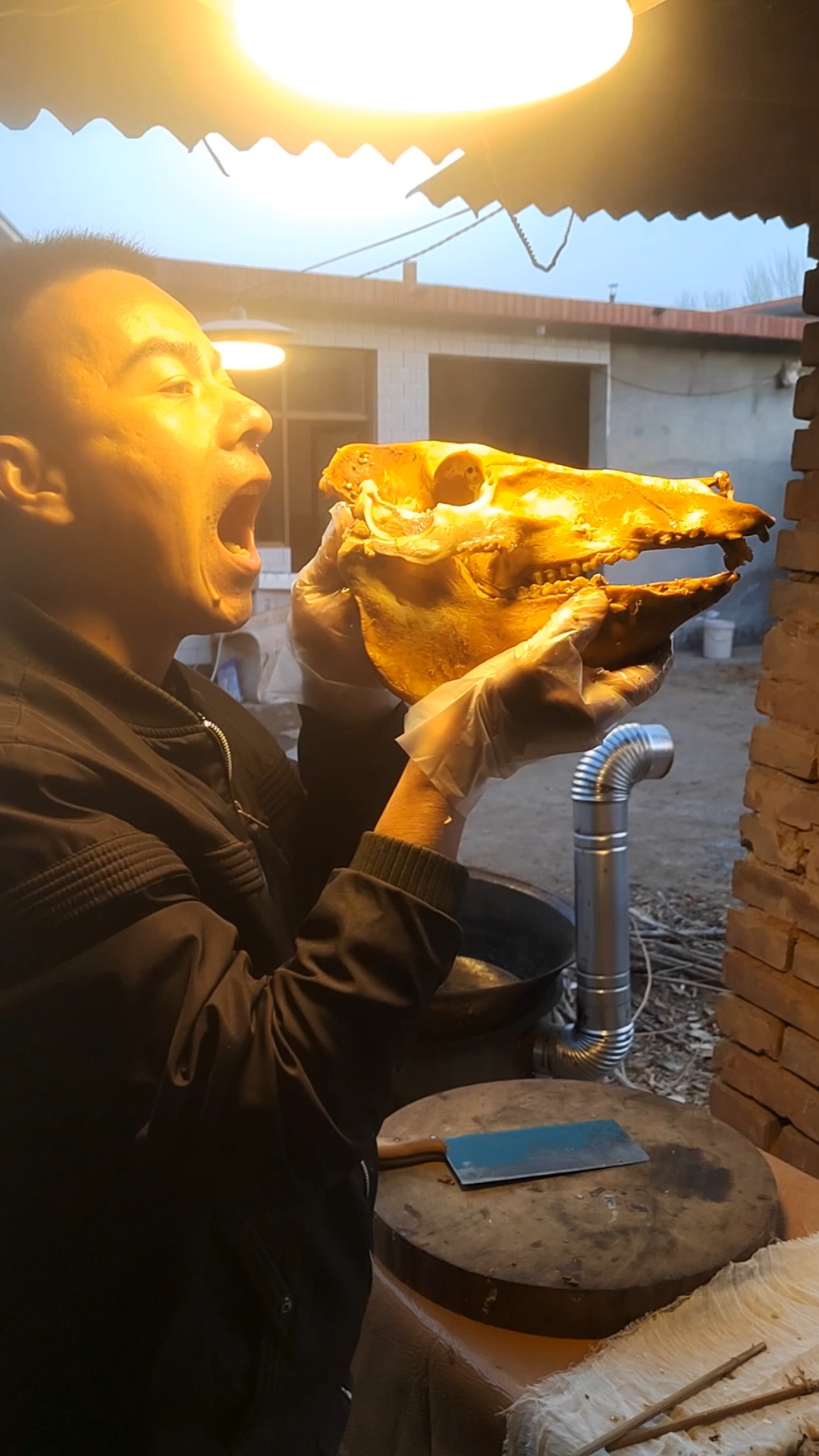 过年饭桌上必备凉菜——压猪头肉