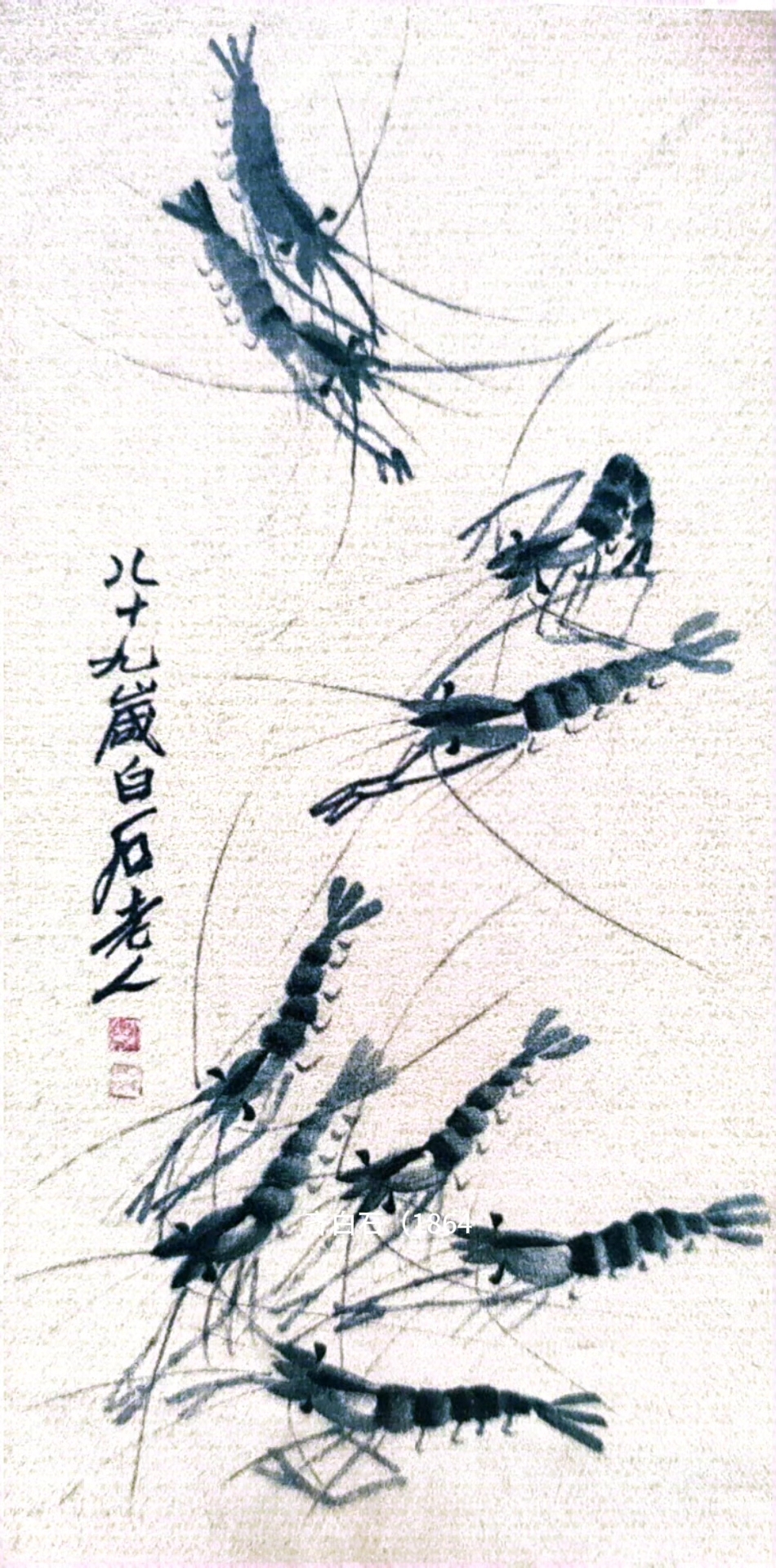 齐白石《虾》赏析