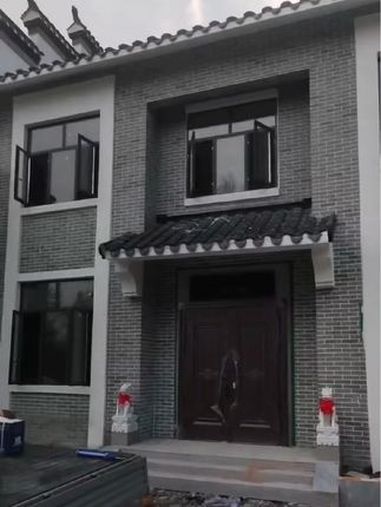 最美不过中国风,徽派小二层别墅,大家觉得咋样?宅基地建房 我的乡村生活 家的样子 中式庭院