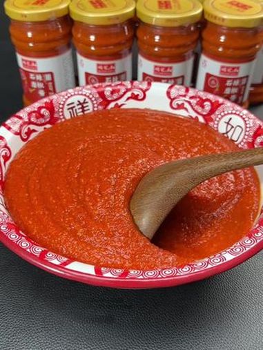石磨辣椒酱 把家乡的味道分享给大家 灵魂蘸料 忘不了的童年味道