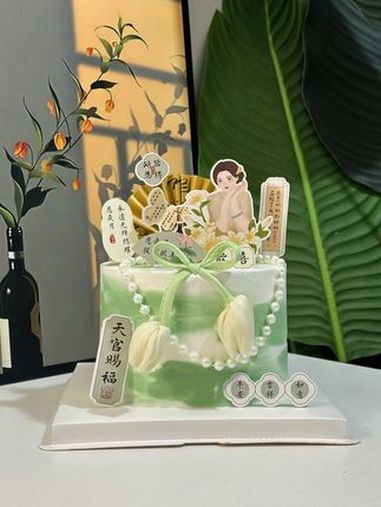 人气蛋糕推荐 生日蛋糕裱花教程 抖音网红蛋糕 蛋糕 视频同款套装左下角