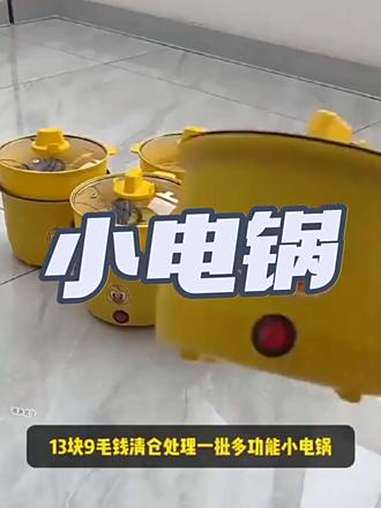 多功能小电锅 小电锅1-2人专用 多功能电煮锅