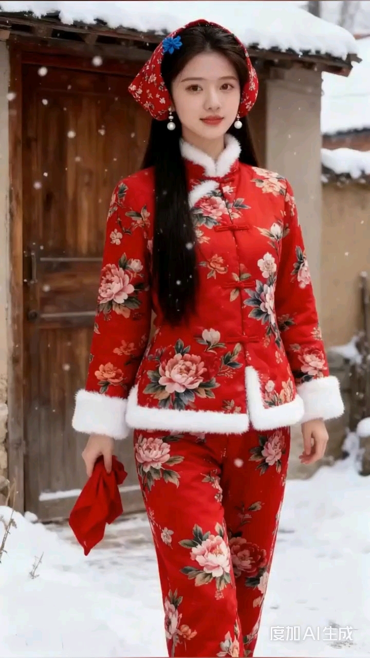 东北花棉袄大美人