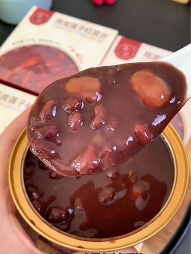 陈皮莲子红豆沙 建议女孩子把秋天的奶茶换成它 红豆沙 五谷杂粮 早餐吃什么 粗粮