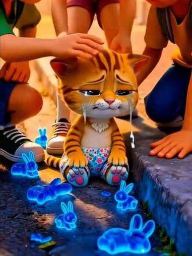 可爱小猫咪的卡通动漫……#猫猫 #猫猫故事 #猫咪一家人 #被猫猫治愈的瞬间 #猫妈妈与猫