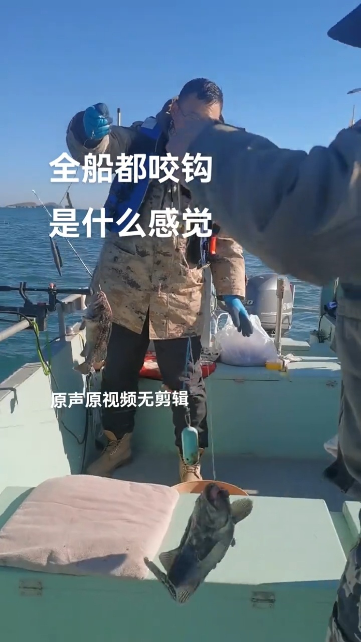 大连海钓 钓鱼人的乐趣 有想法点头像进主页