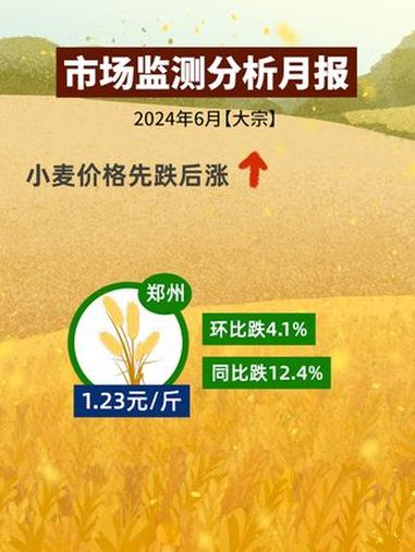 农业农村部6月小麦、玉米价格小幅上涨,牛羊肉、牛奶、蔬菜、水果价格下行 物价 菜价 民生 