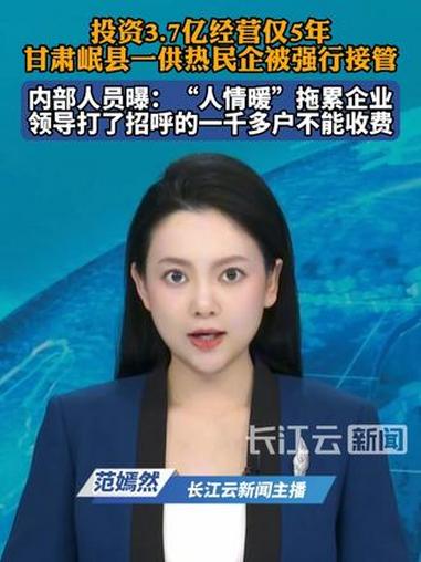 投资3.7亿经营仅5年 甘肃岷县一供热民企被强行接管