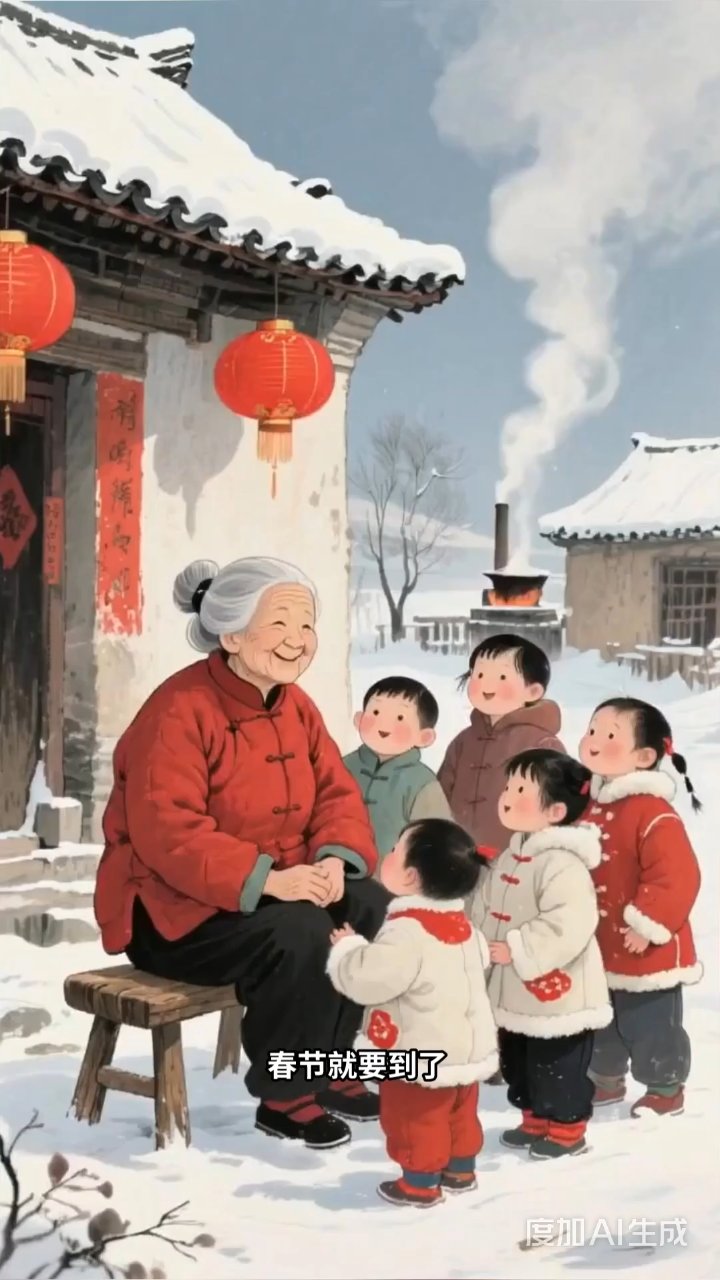 年兽传说:春节挂红灯笼放鞭炮的春节习俗由来