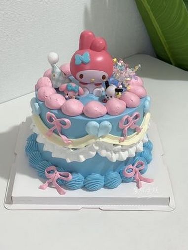 生日蛋糕裱花教程 蛋糕烘焙教学 蛋糕 蛋糕做法