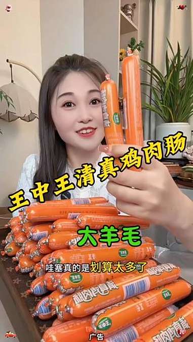 鸡肉肠 王中王清真鸡肉肠 火腿肠 超便宜超划算 零食推荐