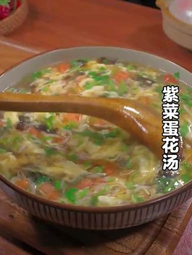 以后想喝汤了，你就试试这个紫菜蛋花汤，做法简单，好喝又营养。家常菜 鸡蛋汤 紫菜蛋花汤 西