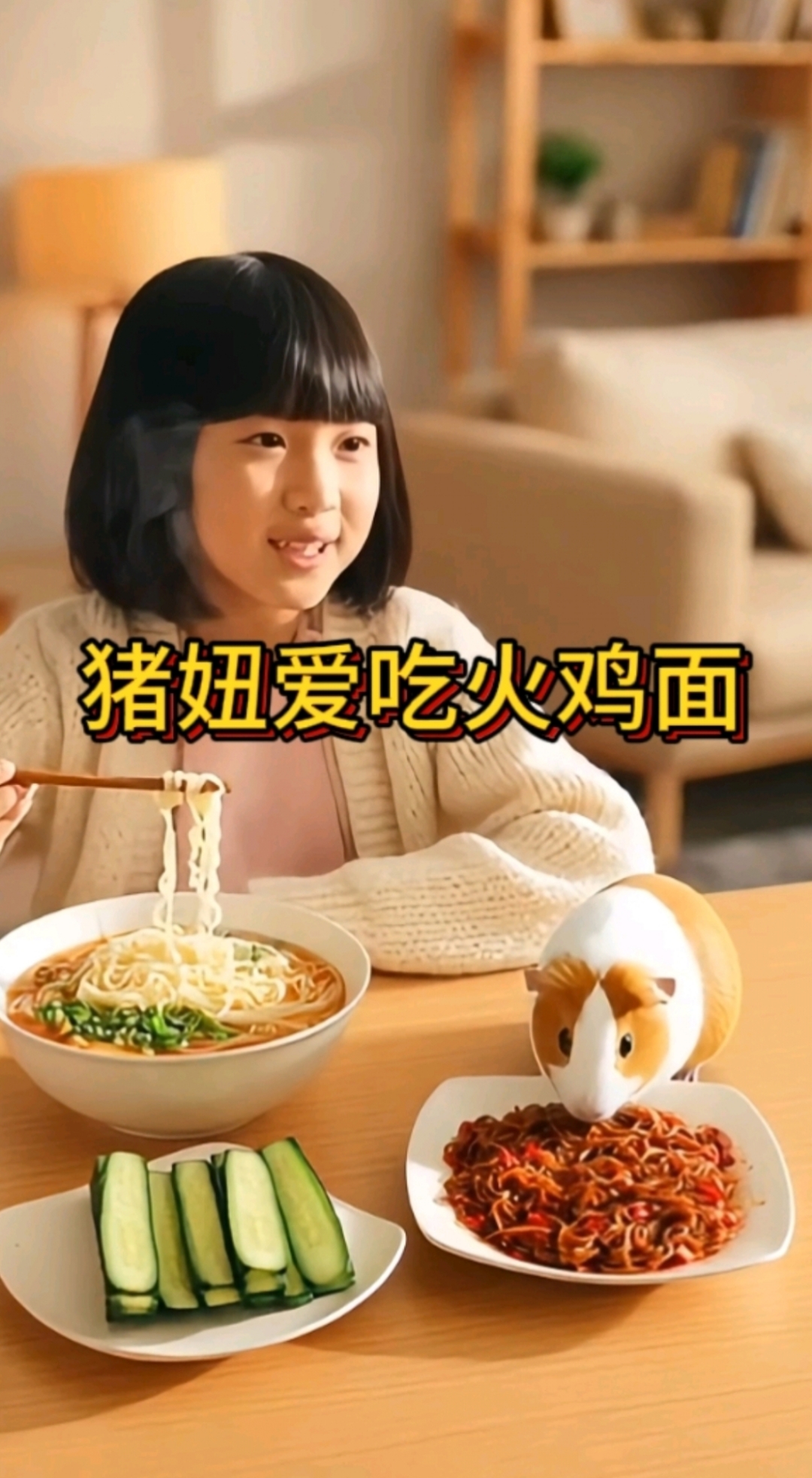 离谱又上头!变老的猪妞狂炫火鸡面,背后真相笑喷全网