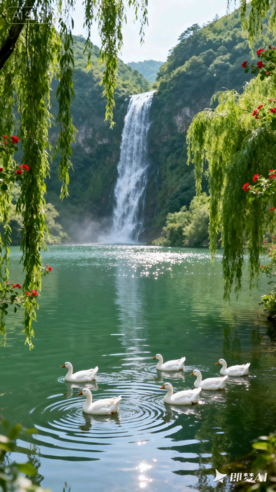 #人间仙境美如画#山水风景#高清壁纸