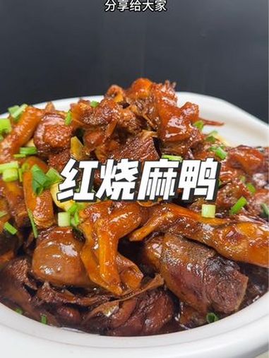 红烧麻鸭 美味可口 家的味道 爱美食爱生活