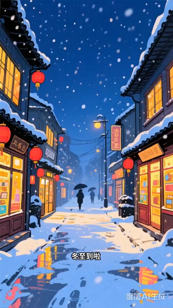 冬至夜最长团圆最暖,暴富暴美心愿飞满天