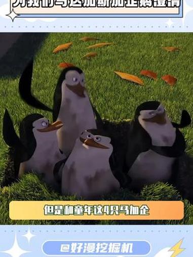 我们马加企不是邪恶企鹅表情包原型 马达加斯加 企鹅 抽象 动画 鹅滴神片