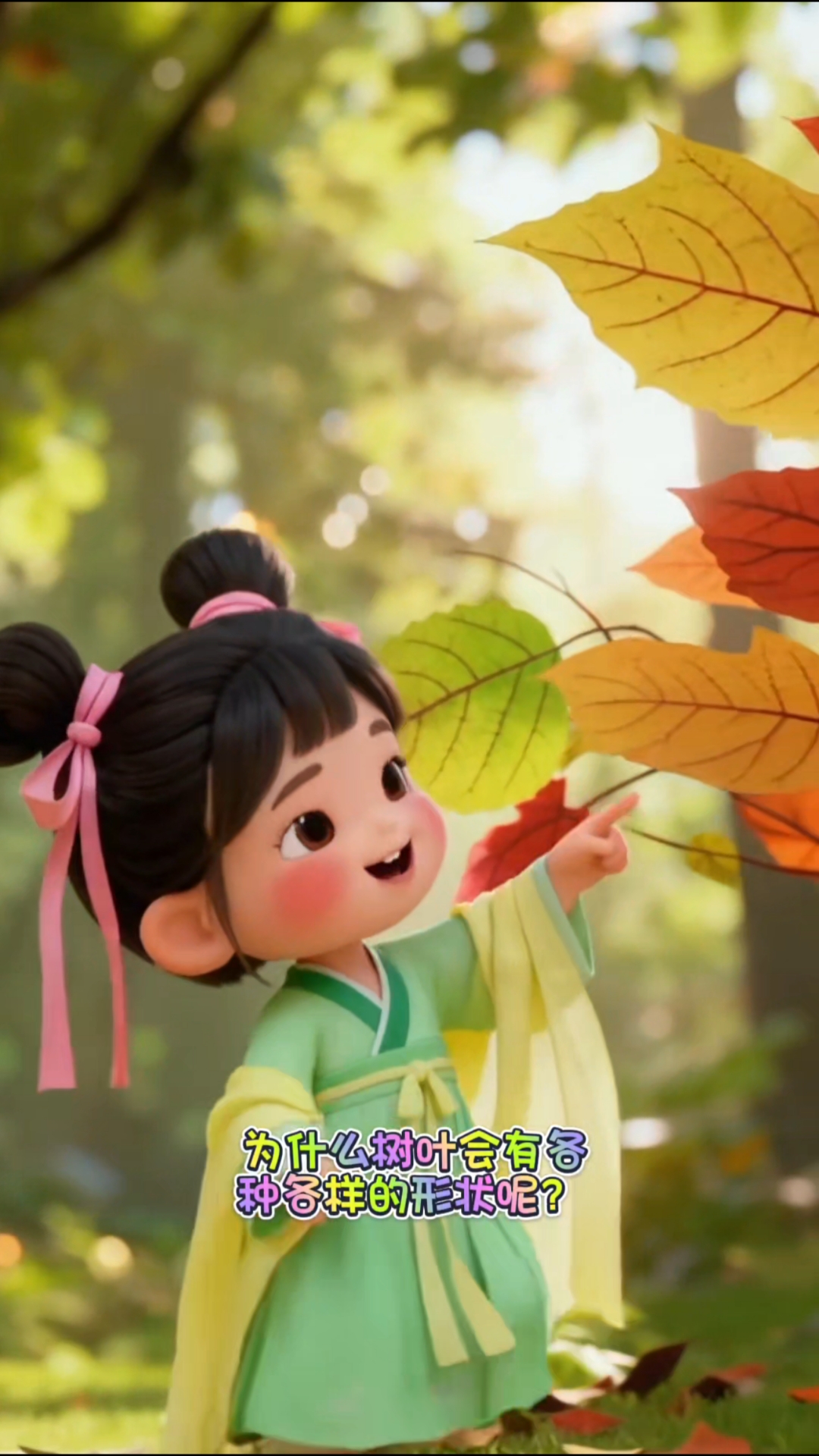 为什么树叶会有各种各样的形状呢